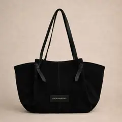 CHOPI MARTINO - Bolso Millai Reno Negro 100% Cuero
