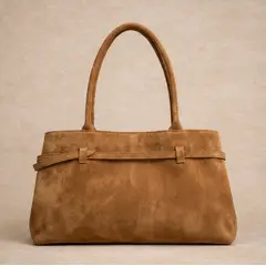 CHOPI MARTINO - Bolso Ginevra Reno Camel 100% Cuero