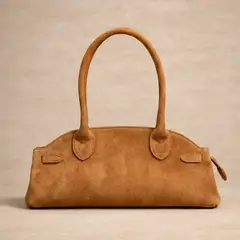 CHOPI MARTINO - Bolso Aurora Reno Camel 100% Cuero
