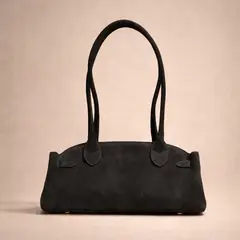 CHOPI MARTINO - Bolso Aurora Reno Negro 100% Cuero