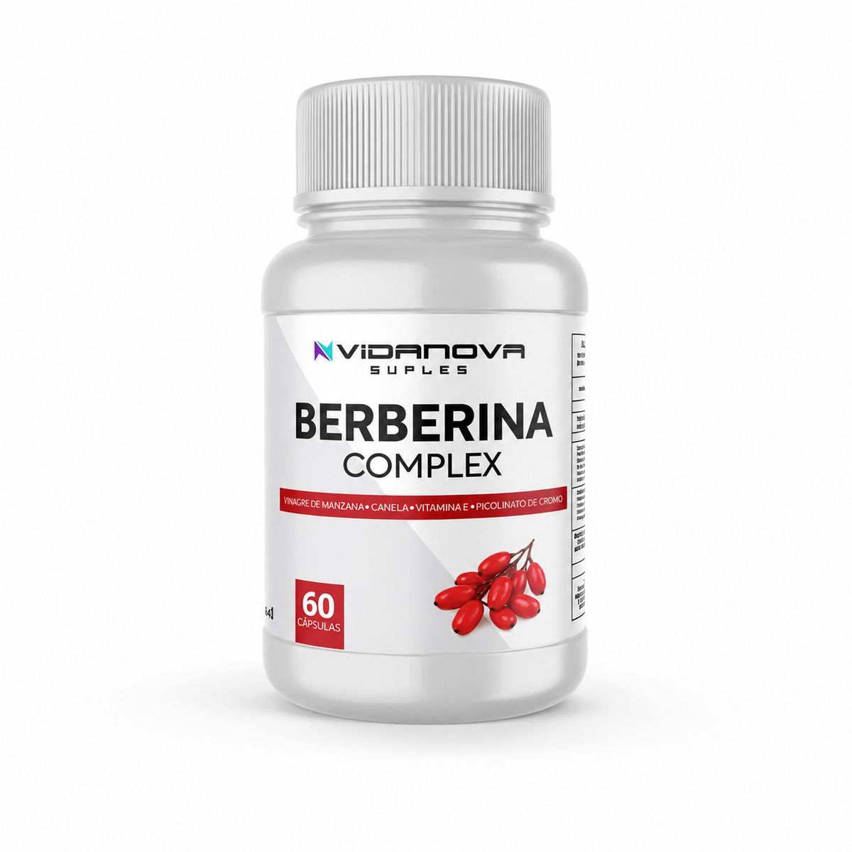 VIDANOVA - Berberina Complex Con Cromo Y Vinagre De Manzana 60 Caps