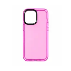 GENERICO - Carcasa Antigolpes Compatible Con iPhone 17 Fluor Fucsia