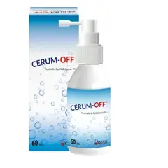 GENERICO - Limpiador De Oidos Cerum Off 60ml Disuelve Tapon De Cera