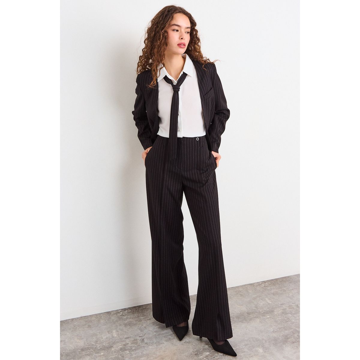 IO - Pantalon Fantasia Mujer Negro Io
