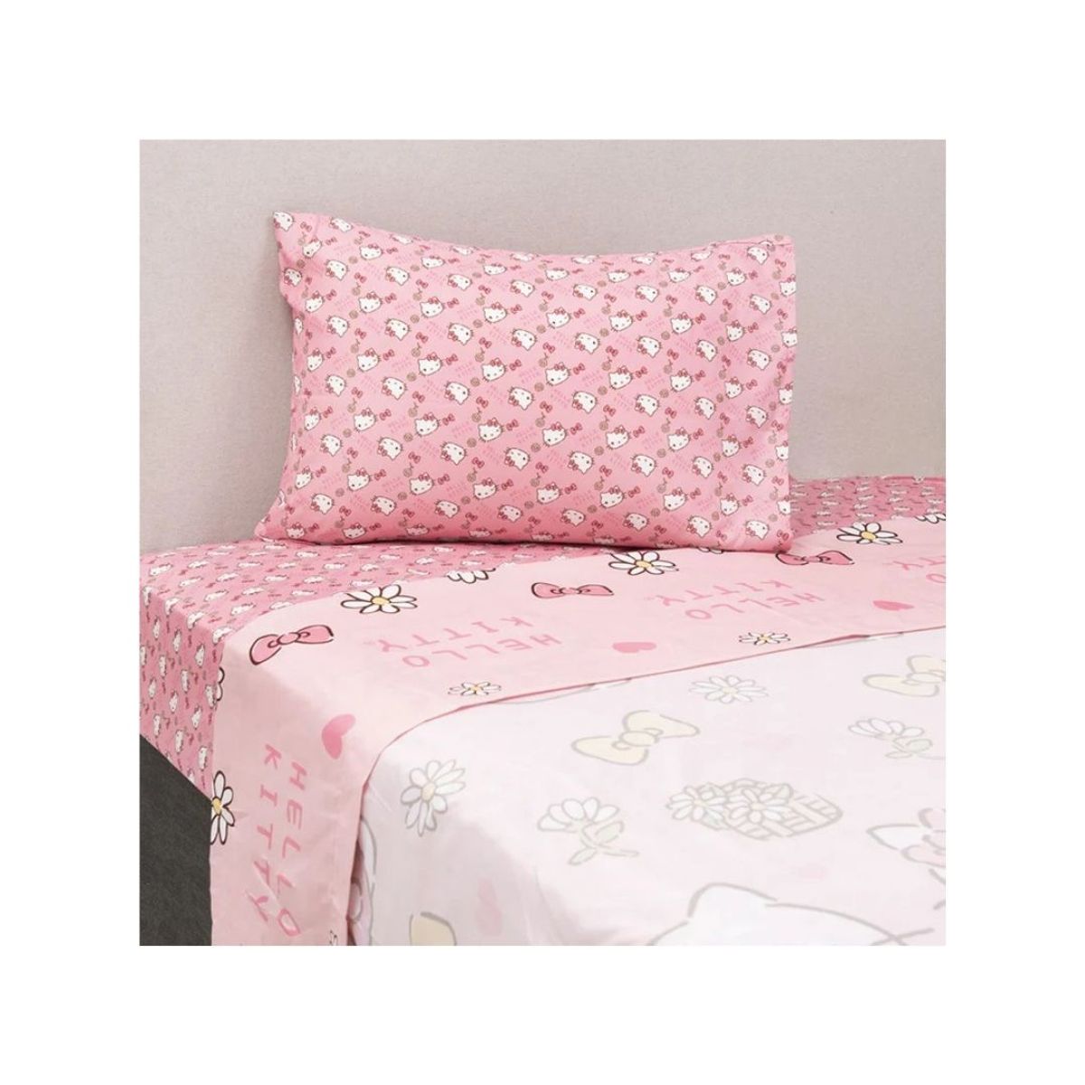 WINDSOR - sabana 1.5 plaza infantil microfibra hello kitty