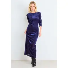 ASH - Vestido Moda Mujer Azul