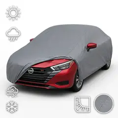 ARMONIA - Funda Cubre Auto Gris Plomo Para Versa 7EF .