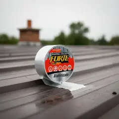 FORTE - Cinta Tapagotera Butyl Aluminizada