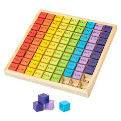 VATYERTY - 99 rompecabezas de enseñanza de bloques de construcción multiplicativos