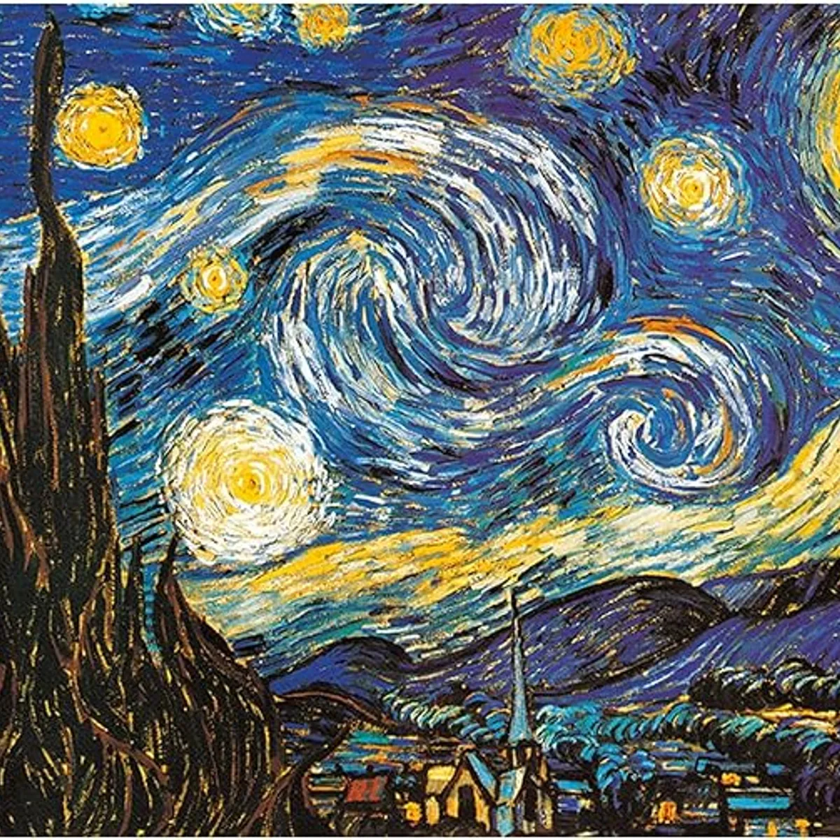 VATYERTY - Rompecabezas Noche Estrellada 1000 piezas Multi