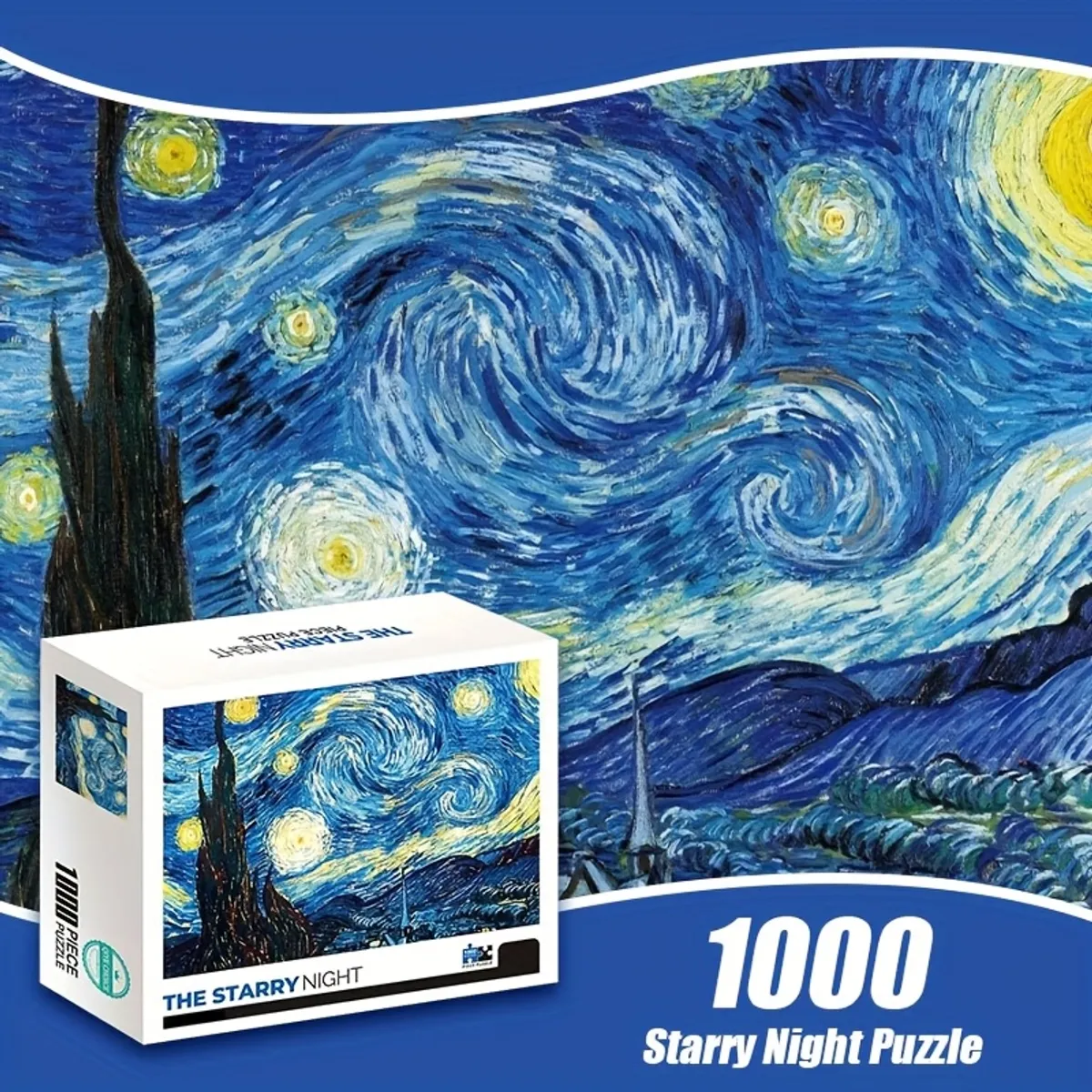 VATYERTY - Rompecabezas Noche Estrellada 1000 piezas Multi