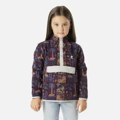 HAKA HONU - Polar Niña Tokerau Poki Print Burdeo