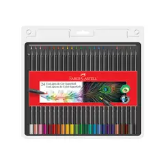 FABER-CASTELL - Set 24 Ecolápices De Colores Supersoft