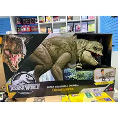 GENERICO - Jurassic World Distortus Rex Colosal 78cm Original Mattel