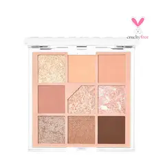 UNLEASHIA - Glitterpedia Eye Palette N3. All of Coralpink