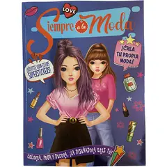 LATINBOOKS - Libro Siempre A La Moda - Azul
