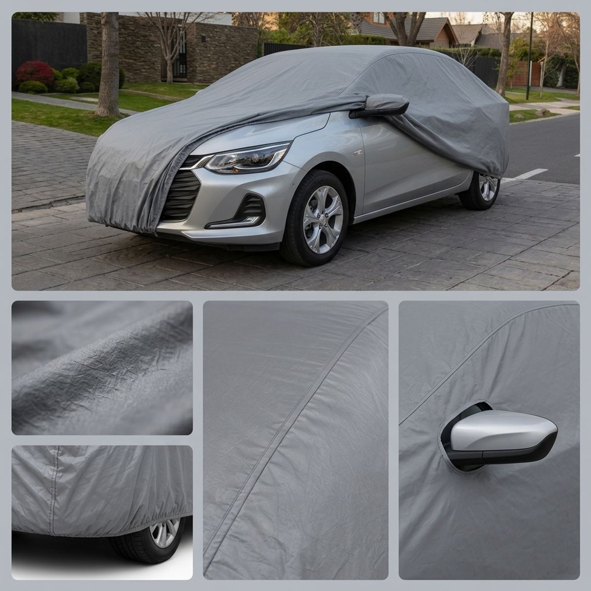 ARMONIA - Funda Protectora para Auto Onix 2021 Gris Plomo Marca Armonia 7EF