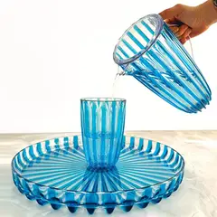 GUZZINI - Set 4 Vasos Dolcevita Turquesa