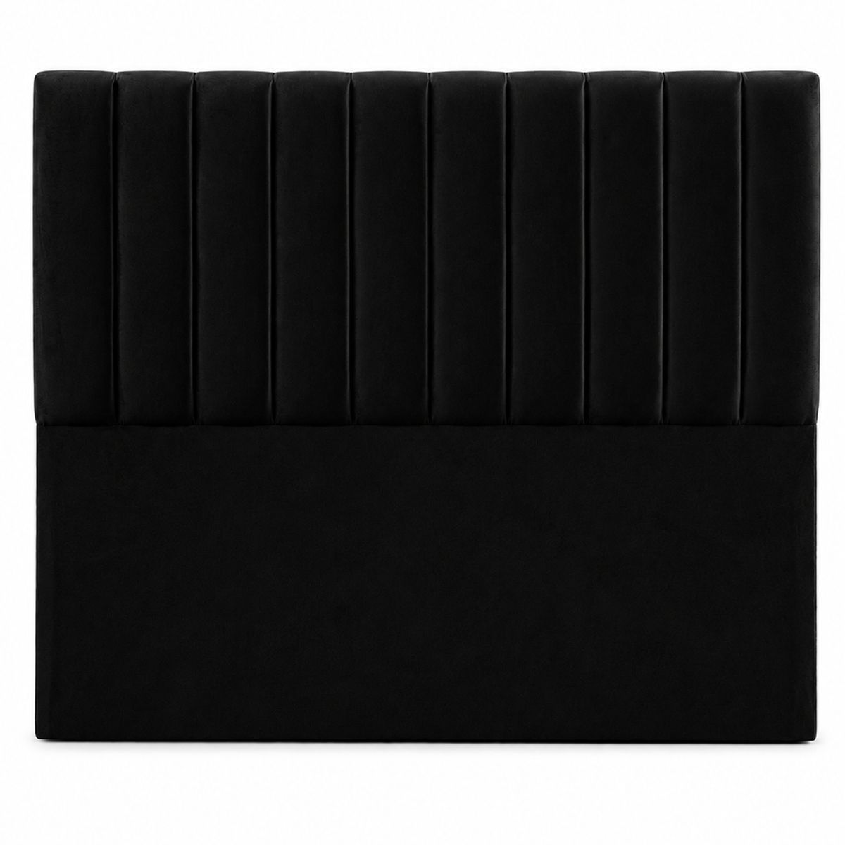GENERICO - Respaldo De Cama 2 Plazas Negro Turin