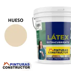 GENERICO - Látex Al Agua Extracubriente Tineta 4G Color Hueso