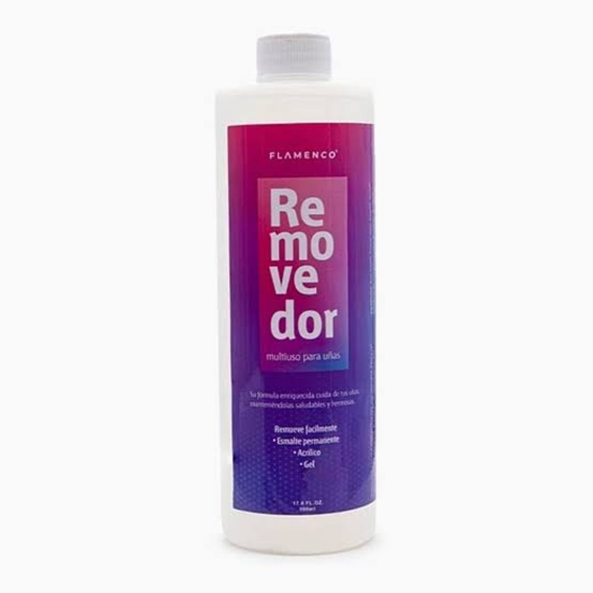 FLAMENCO - Removedor De Esmalte Profesional Para Uñas Acrílicas Gel Y Permanente