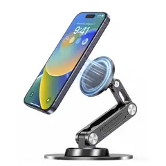 LINKON - Soporte Porta Celular Escritorio Magnetico 360°