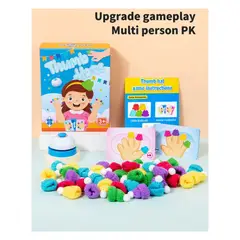 OEM - JUEGO INTERACTIVO DE GORRO Y DEDOS MONTESSORI