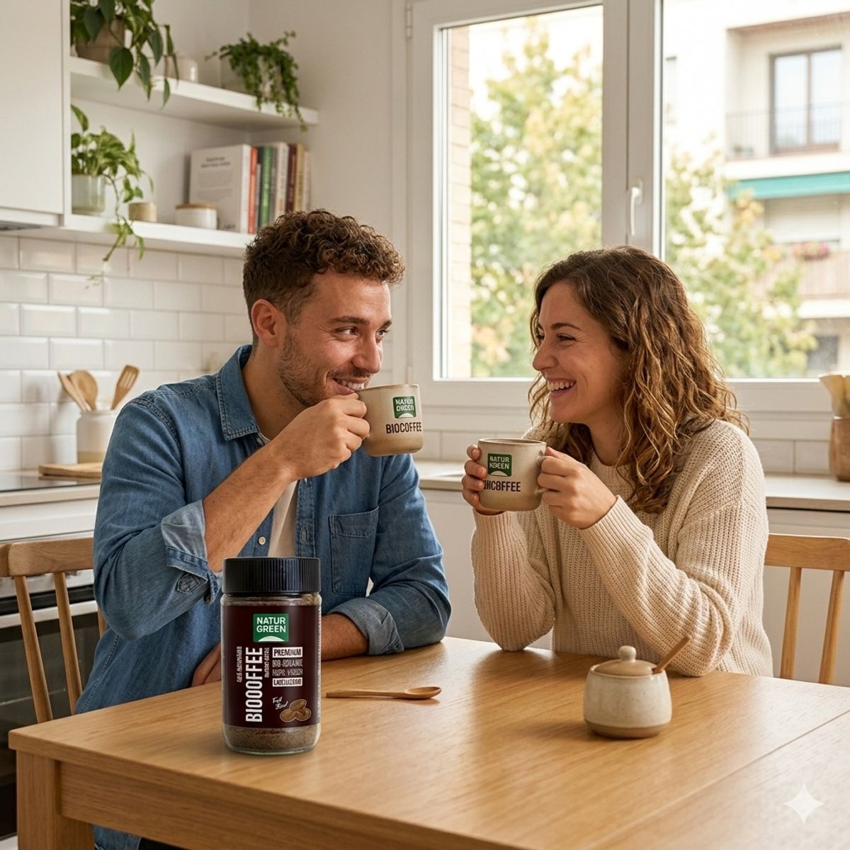 NATURGREEN - Café Instantáneo Bio Naturgreen Premium Liofilizado 100g Vegan