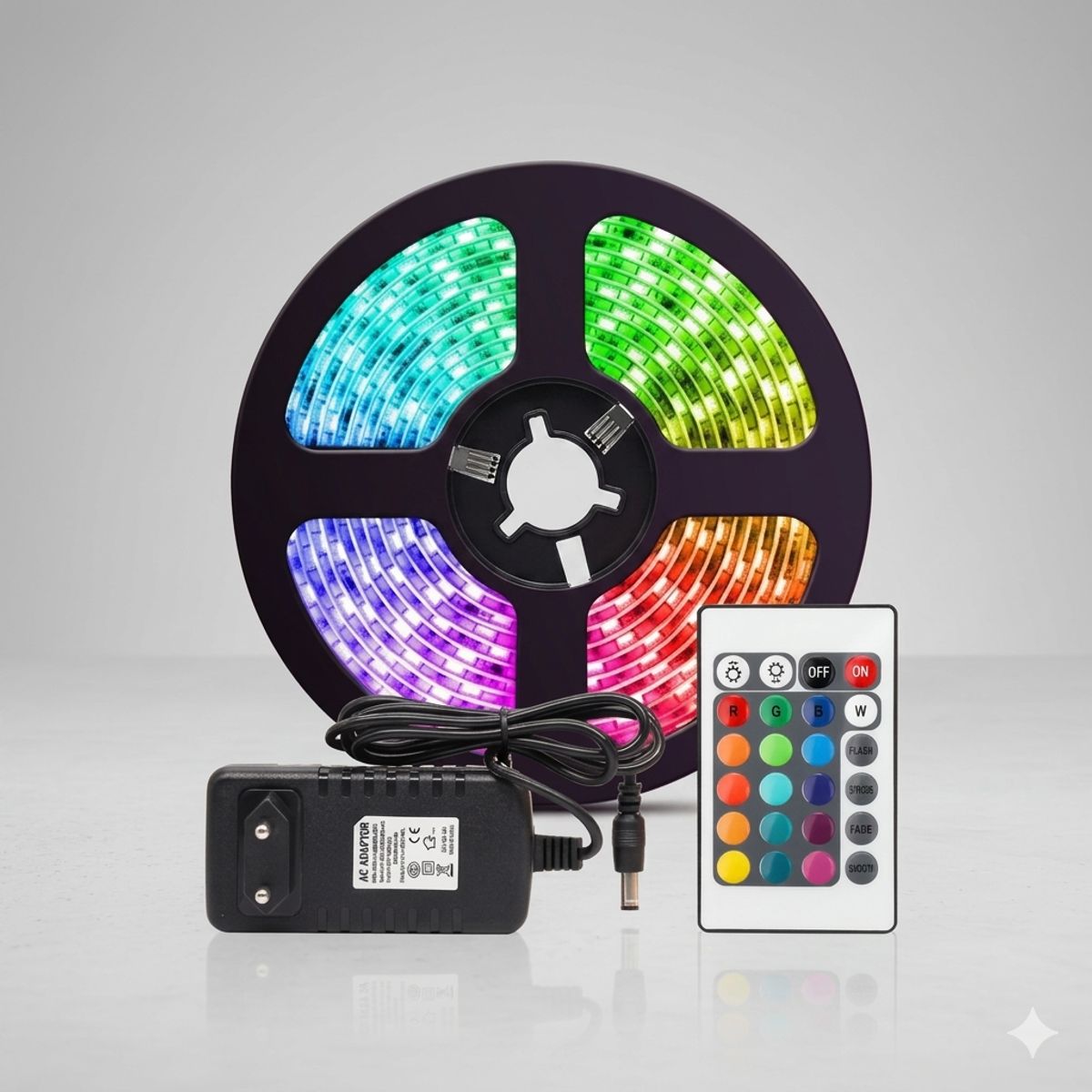 GENERICO - Cinta Led Multicolor 5 Metros
