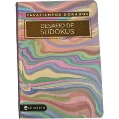 LATINBOOKS - Libro Pasatiempos Dorados -Desafío De Sudokus
