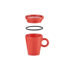 GUZZINI - Taza Espresso Coffe&Go Rojo 50ml