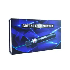 GENERICO - PUNTERO LASER VERDE 8.000MW PUNTO-LLUVIA MOD.303 PILA Y CARGADOR