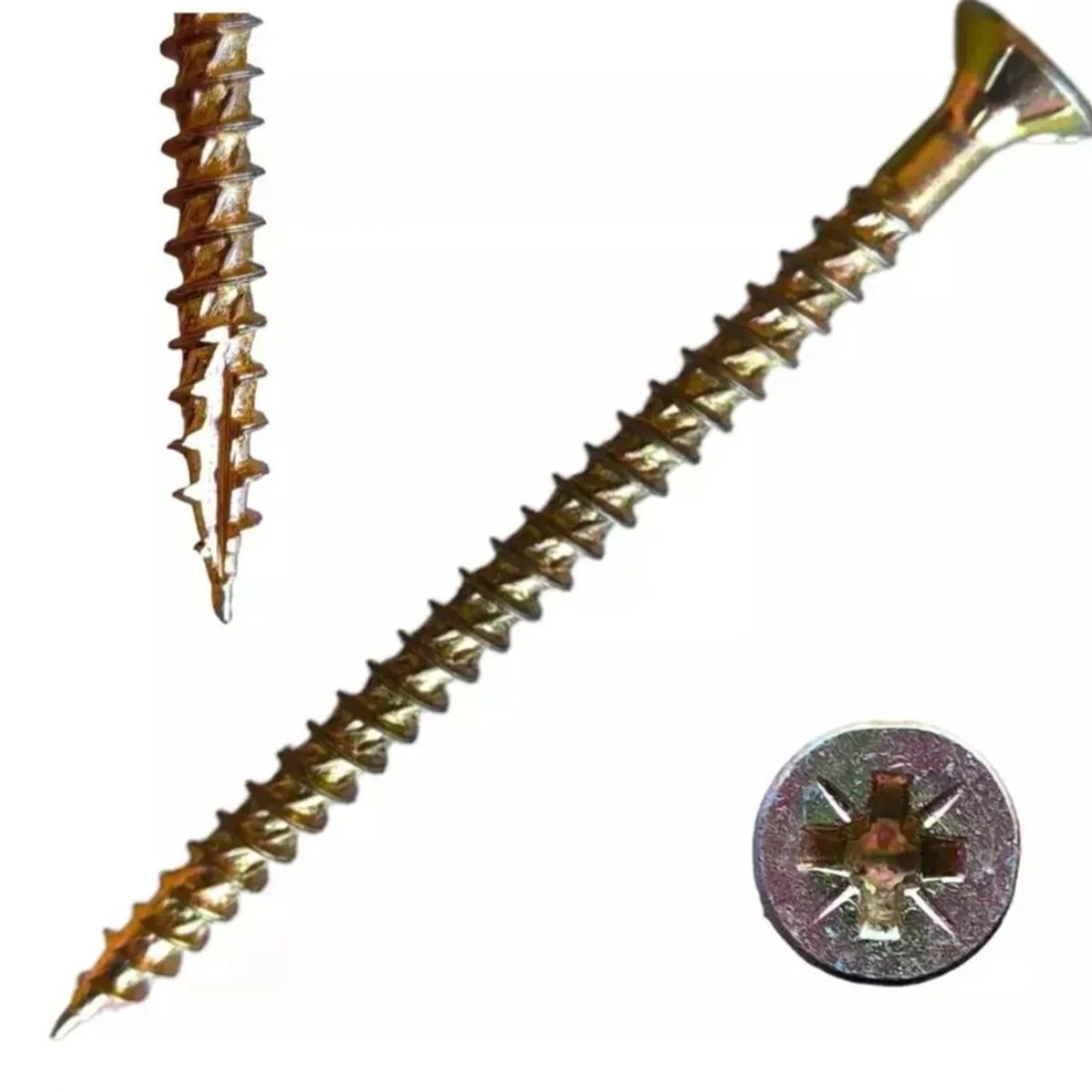 GENERICO - Tornillo Turbo Screw #10(5) 100/60 X 1000 Unds