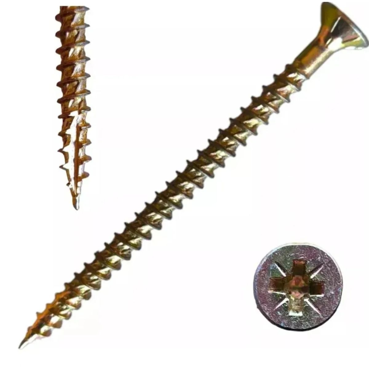 GENERICO - Tornillo Turbo Screw #10(5) 100/60 X 1000 Unds