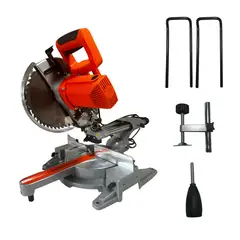 REDBO - Sierra Ingleteadora Telescópica RB-SI20LLB255 1800W, 10, Guía Láser, Corte 300mm