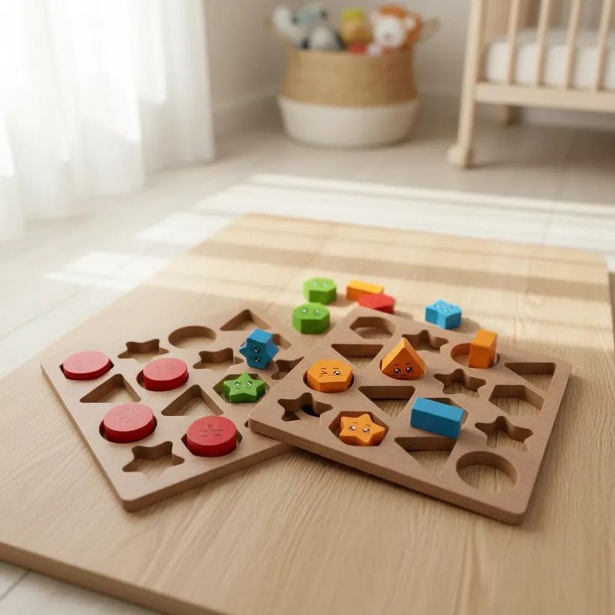 GENERICO - Juego Didáctico Sensorial de Madera para Coordinación