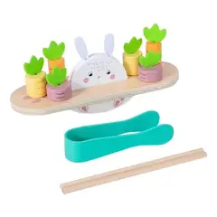 GENERICO - Juego de Equilibrio Conejo de Madera para Niños