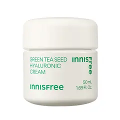 INNISFREE - Crema Hidratante con Te Verde + Acido Hialuronico - 50ml