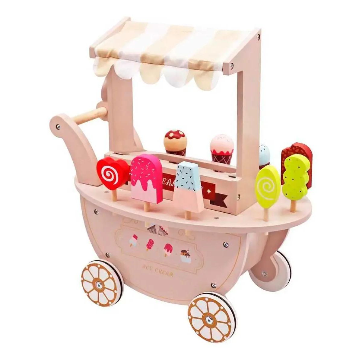 GENERICO - Juego de Heladería Infantil de Madera para Niños
