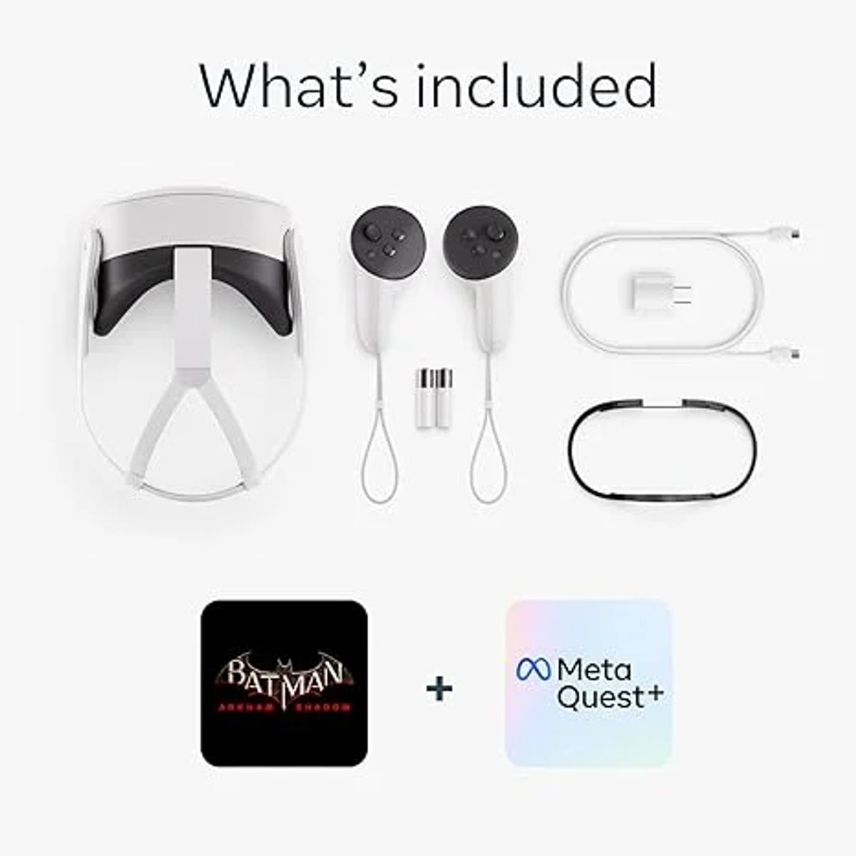 META - Meta Quest 3S 128gb Lentes Realidad Aumentada + Batman Arkham Shadow