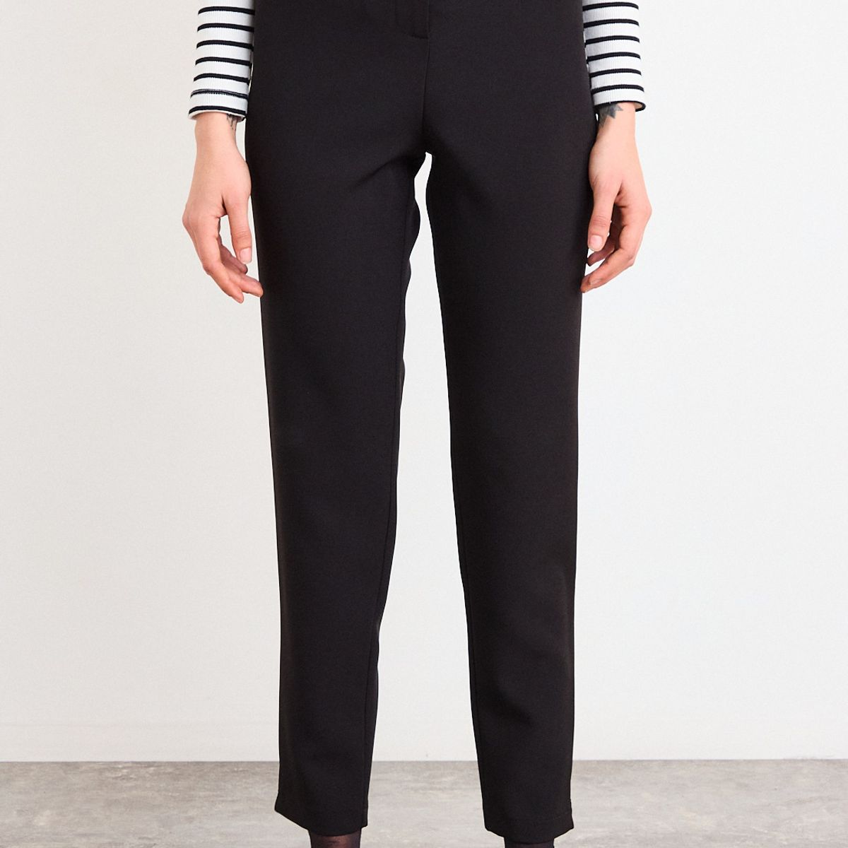 IO - Pantalon Liso Mujer Negro Io