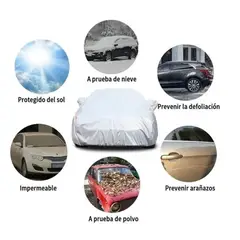 IRM - Funda Cubre Auto Premium Impermeable Lisa talla L