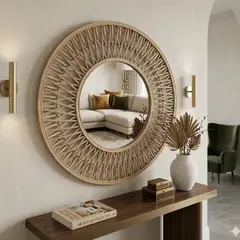 IRM - Espejo Decorativo Pared Elegante 60cm