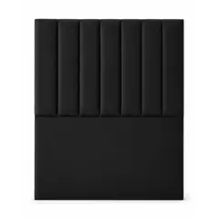 GENERICO - Respaldo De Cama 1.5 Plazas Negro Turin