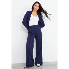 IO - Pantalon Fantasia Mujer Azul