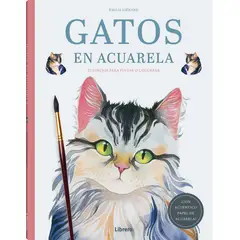 EDITORIAL CONTRAPUNTO - Gatos en acuarela