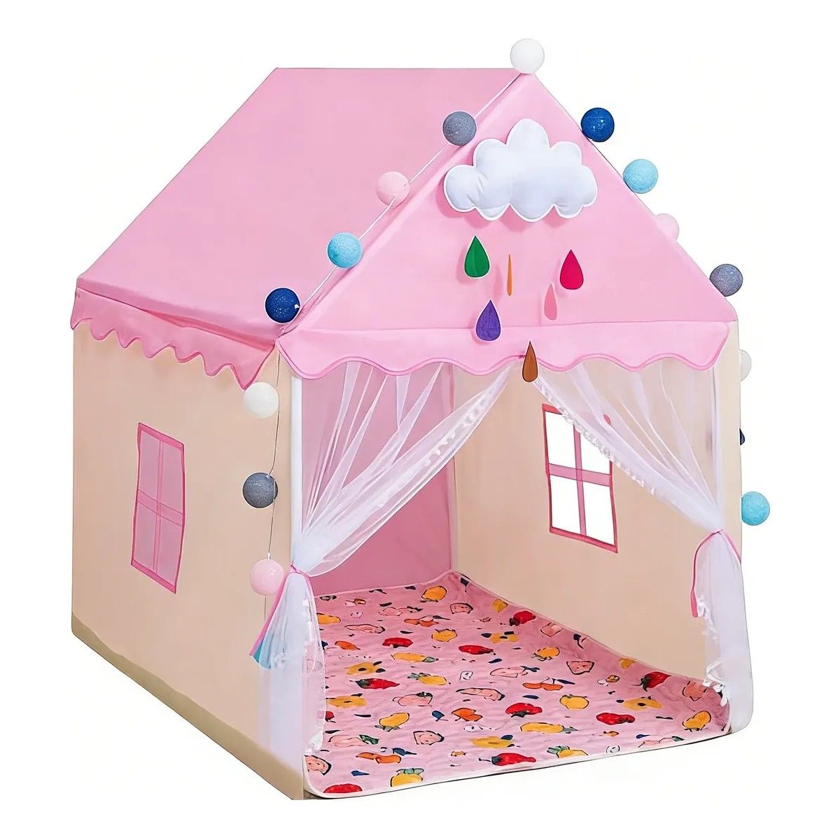 GENERICO - Castillo Para Niños Carpa Casita Princesa Tienda Juego BELUG