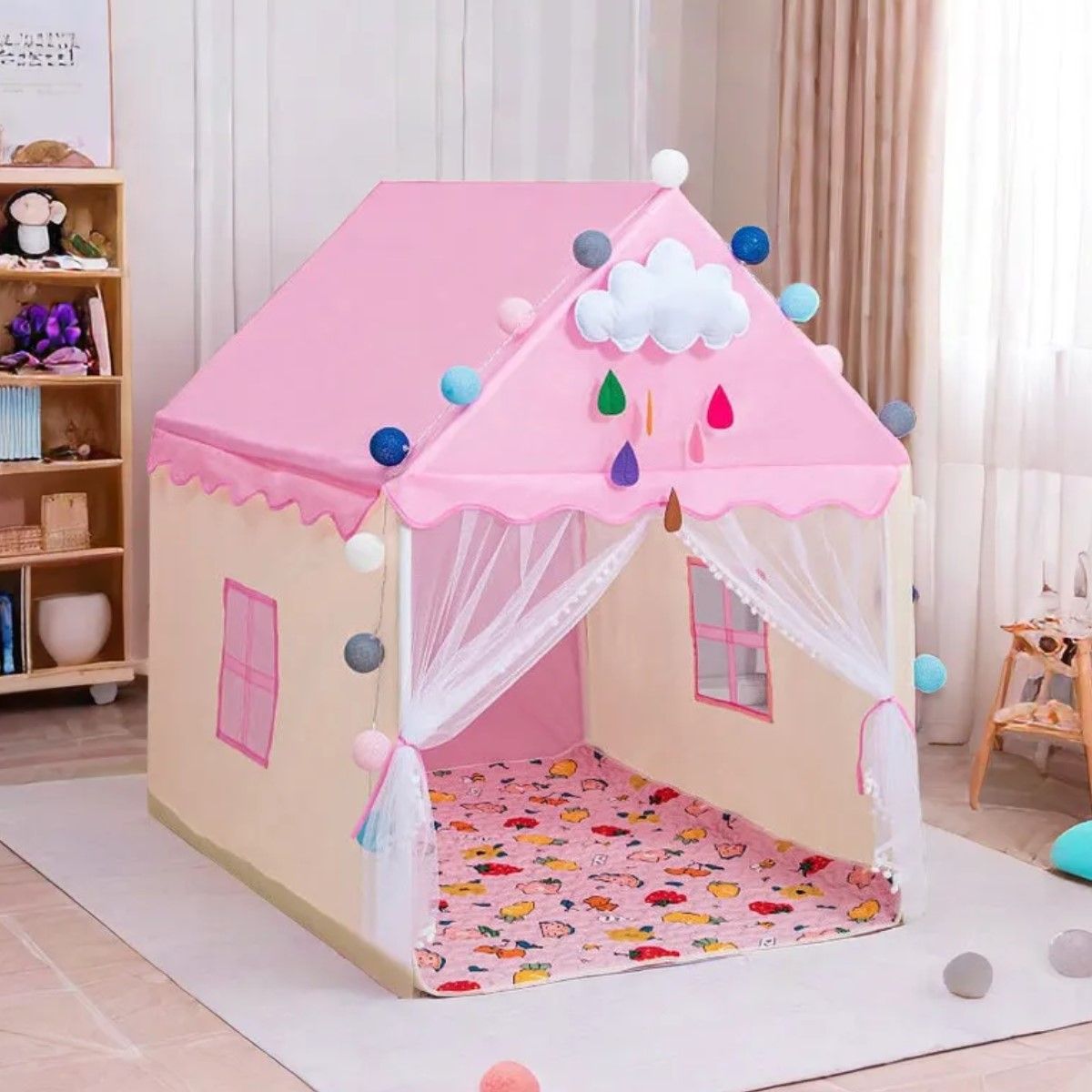 GENERICO - Castillo Para Niños Carpa Casita Princesa Tienda Juego BELUG