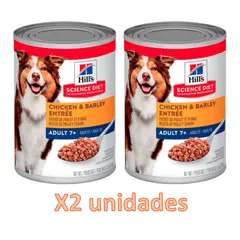 HILLS - X2 Science Diet Alimento Húmedo Para Perro +7 370 G
