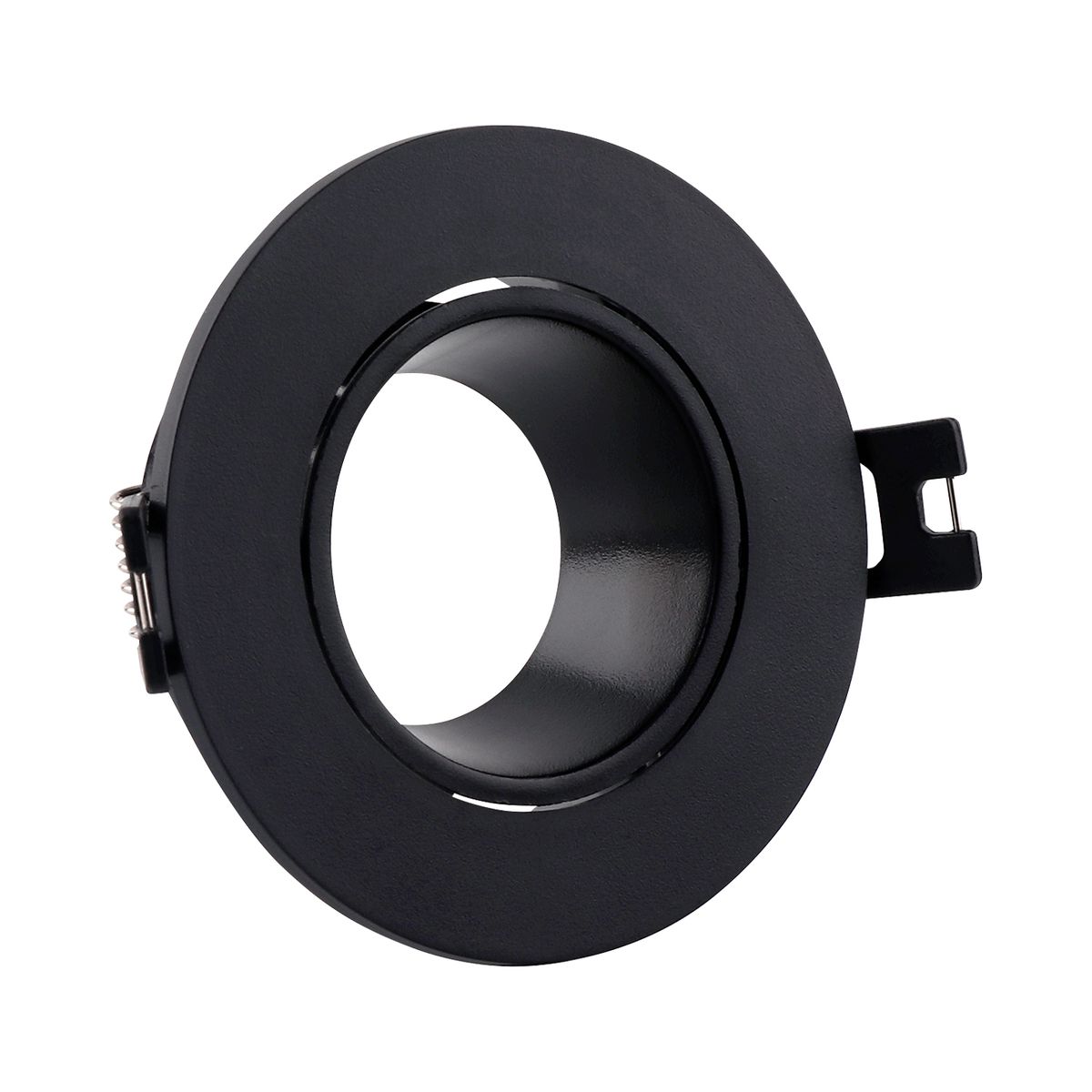 TECHNOLAMP - Bisel Óptica Profunda Orientable Gu10 Atlas Negro